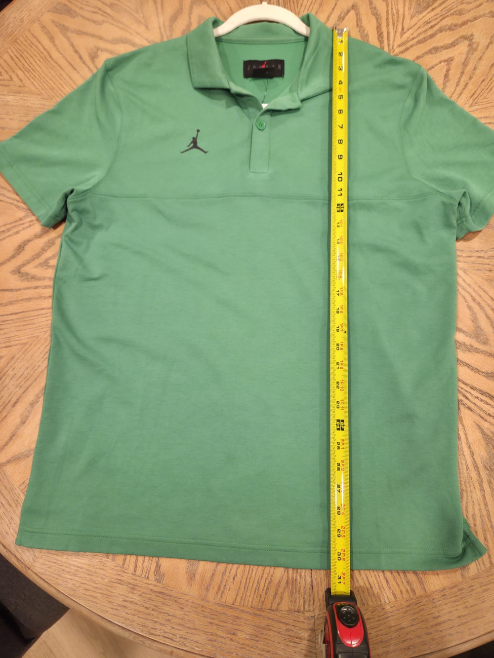 Jordan Nike Dri-FIT Men's Green Short Sleeve Golf Polo Shirt Large L Jumpman NWT - Picture 8 of 8